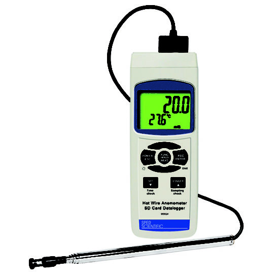 Hot Wire Anemometer with SD Card Logger AFC International