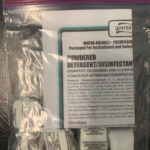 Respirator Powdered Detergent Disinfectant