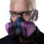 GVS Half Mask Respirator with acid gas cartridge