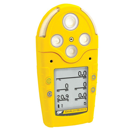 GasAlertMicro Multi Gas Detector with PID and Pump