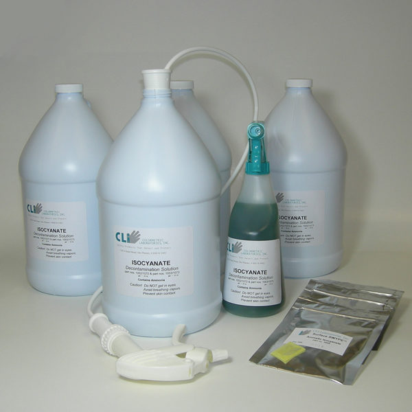 Spill decontamination Kit for isocyanates